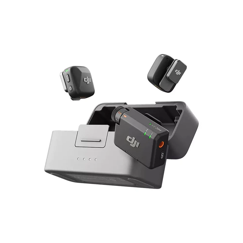 میکروفون یقه ای بیسیم دی جی ای Mic Mini DJI Mic Mini 2-Person Wireless Microphone