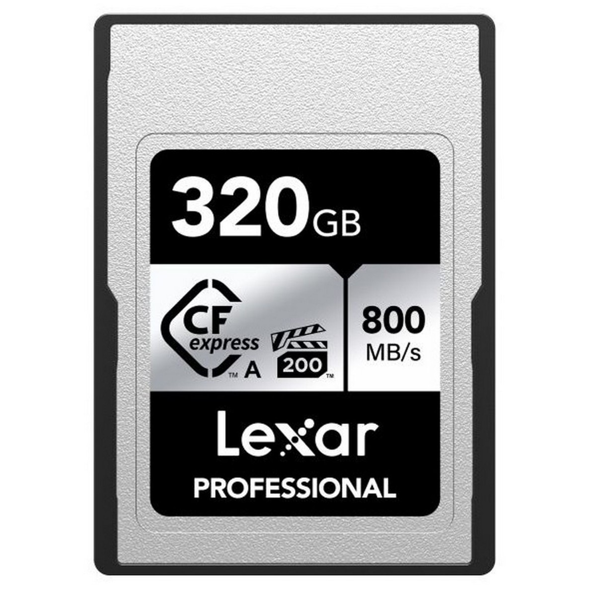کارت حافظه ۳۲۰ گیگابایت لکسار مدل Lexar 320GB Professional CFexpress Type A SILVER Series